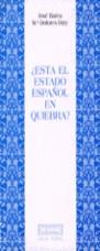 ESTA EL ESTADO ESPAÑOL EN QUIEBRA ? | 9788474903676 | BAREA, JOSE