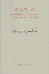 ESTANCIAS LA PALABRA Y EL FANTASMA EN LA CULTURA | 9788481910537 | AGAMBEN, GIORGIO