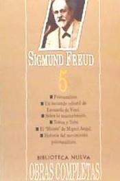 FREUD OBRAS COMPLETAS TOMO 5 (RUSTEGA) | 9788470302336 | FREUD, SIGMUND