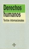 DERECHOS HUMANOS TEXTOS INTERNACIONALES | 9788430936298 | GONZALEZ VEGA, J.