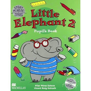 LITTLE ELEPHANT 2 STUDENT'S BOOK+CD SONGS+CD ROM | 9781405025720 | PEREZ ESTEVE, PILAR