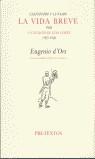VIDA BREVE, LA | 9788481915112 | ORS, EUGENIO D'