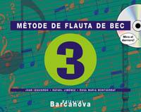 METODE DE FLAUTA DE BEC 3 CS (5 EP) | 9788448910549 | IZQUIERDO, JOAN