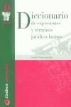 DICCIONARIO DE EXPRESIONES Y TERMINOS JURIDICOS | 9788495665058 | VICEN ANTOLIN, CARLOS