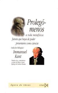 PROLEGOMENOS (ED. BILINGUE) | 9788470903342 | KANT, IMMANUEL