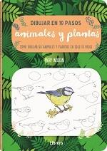 DIBUJAR ANIMALES Y PLANTAS EN 10 PASOS | 9789463593441 | WOODIN, MARY