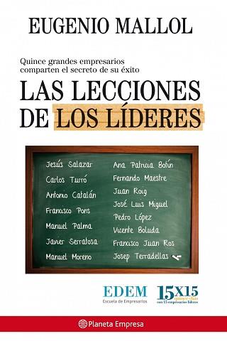 LECCIONES DE LOS LIDERES:15 GRANDES EMPRESARIOS COMPARTEN... | 9788408084020 | MALLOL, EUGENIO