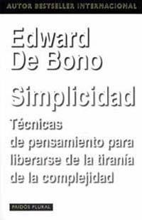 SIMPLICIDAD | 9788449308239 | DE BONO, EDWARD