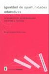 IGUALDAD DE OPORTUNIDADES EDUCATIVAS | 9788487682452 | FERNANDEZ MELLIZO-SOTO, MARIA