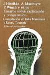 ENSAYOS SOBRE EXPLICACION Y COMPRENSION | 9788420622804 | HINTIKKA, JAAKKO