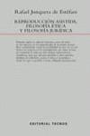 REPRODUCCION ASISTIDA FILOSOFIA ETICA Y FILOSOFIA JURIDICA | 9788430932153 | JUNQUERA DE ESTEFANI, RAFAEL