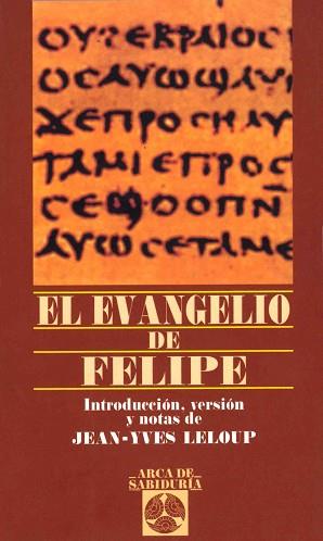 EVANGELIO DE FELIPE | 9788441415690 | LELOUP, JEAN-YVES