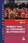 INGLES VOL.1 CUERPO DE MAESTROS TEMARIO | 9788466501439 | VARIS