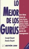 MEJOR DE LOS GURUS, LO | 9788480885409 | BOYETT, JOSEPH