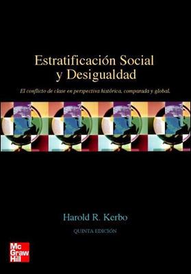 ESTRATIFICACION SOCIAL Y DESIGUALDAD | 9788448137939 | KERBO, HAROLD R.