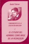 EL ESTUDIO DEL HOMBRE COMO BASE DE LA PEDAGOGÍA | 9788489197565 | RUDOLF STEINER - ALEMAN