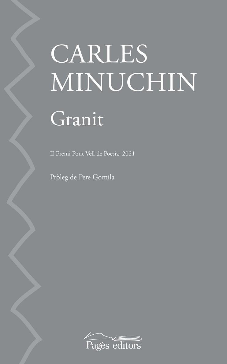 GRANIT | 9788413033471 | MINUCHIN VILAFRANCA, CARLES