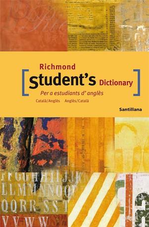 RICHMOND STUDENT'S DICTIONARY CATALA-ANGLES I VICE | 9788429495300 | VARIS