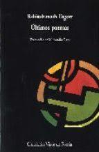 ULTIMOS POEMAS TAGORE (VISOR POESIA) | 9788475221151 | TAGORE, RABINDRANATH