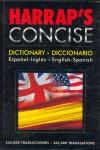 DICCIONARIO HARRAP'S CONCISE ESPAÑOL-INGLES I VICE | 9788483324196 | VARIS