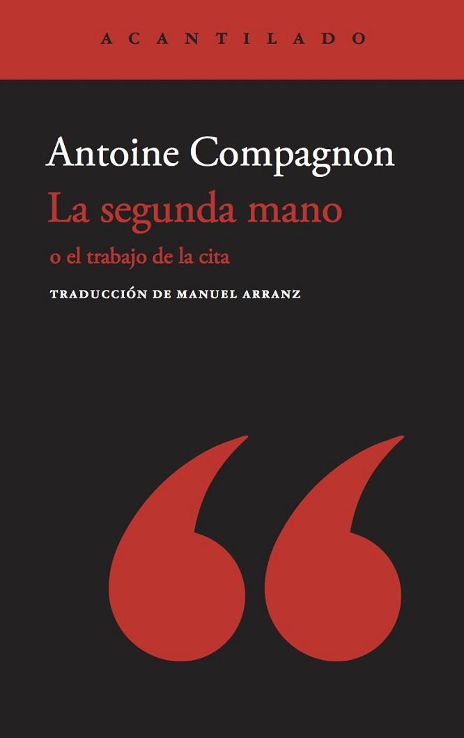 SEGUNDA MANO LA | 9788417902414 | COMPAGNON, ANTOINE