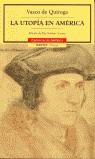 UTOPIA EN AMERICA, LA | 9788449202551 | QUIROGA, VASCO DE