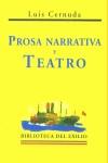 PROSA NARRATIVA Y TEATRO | 9788484720713 | CERNUDA, LUIS