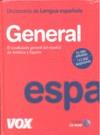 DICCIONARIO LENGUA ESPAÑOLA GENERAL INCLUYE CD-ROM | 9788471538284 | VOX