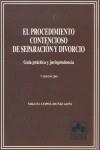 PROCEDIMIENTO CONTENCIOSO DE SEPARACION Y DIVORCIO (7ED.2003 | 9788478797738 | LOPEZ- MUNIZ GOÑI, MIGUEL