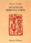 APUNTES DE MEDICINA CHINA | 9788478132577 | PELUFFO, ELECTRA