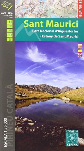 MAPA SANT MAURICI 1:25.000 -ALPINA | 9788480905305