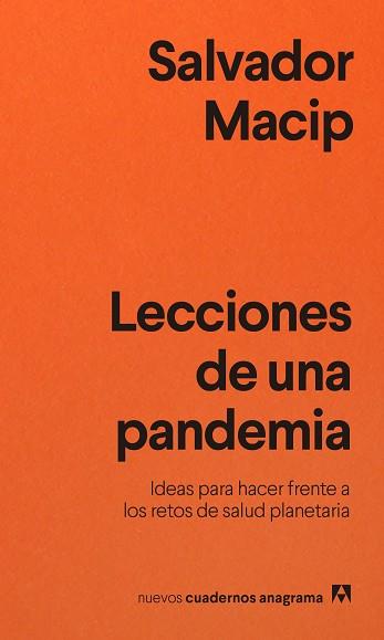 LECCIONES DE UNA PANDEMIA | 9788433916495 | MACIP, SALVADOR