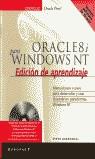 ORACLE 8 I PARA WINDOWS NT EDICION DE APRENDIZAJE | 9788448127312 | BOBROWSKI, STEVE