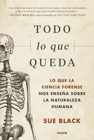 TODO LO QUE QUEDA | 9788449340802 | BLACK, SUE