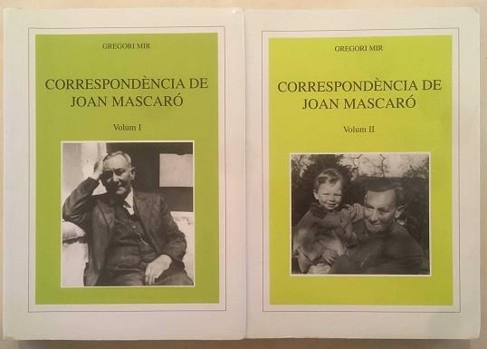 CORRESPONDENCIA DE JOAN MASCARO (2 VOL.) | 9788427340473 | MIR, GREGORI