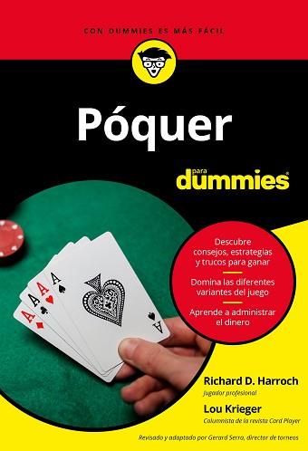 PÓQUER PARA DUMMIES | 9788432905551 | HARROCH, RICHARD D. / KRIEGER, LOU