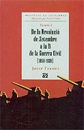 DE LA REVOLUCIO DE SETEMBRE A LA FI DE LA GUERRA CIVIL | 9788429745108 | TERMES, JOSEP