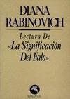 LECTURA DE "LA SIGNIFICACION DEL FALO" | 9789509515932 | RABINOVICH, DIANA