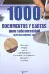 1000 DOCUMENTOS Y CARTAS PARA CADA NECESIDAD | 9788431533939 | EQUIPO DE EXPERTOS 2100