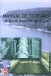 MANUAL DE SISTEMAS DE DISTRIBUCION DE AGUA | 9788448136789 | MAYS, LARRY W.