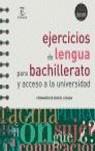 EJERCICIOS DE LENGUA PARA BACHILLERATO CHULETAS | 9788467018202 | DE MIGUEL LOSADA, FERNANDO