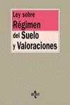 LEY SOBRE REGIMEN DEL SUELO Y VALORES | 9788430931798 | VARIS