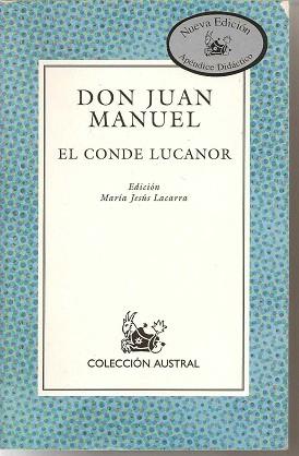 CONDE LUCANOR, EL (AUSTRAL) | 9788423998623 | DON JUAN MANUEL