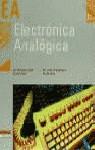 ELECTRONICA ANALOGICA FP 98 | 9788429453799 | AYLLON, VICTORIA