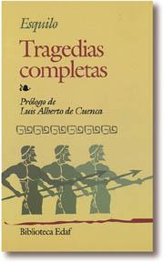 TRAGEDIAS COMPLETAS ESQUILO | 9788471664624 | ESQUILO