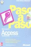 MICROSOFT ACCESS 2002 PASO A PASO | 9788448132354 | ONLINE TRAINING