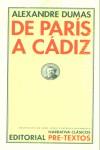 DE PARIS A CADIZ | 9788481914870 | DUMAS. ALEXANDRE