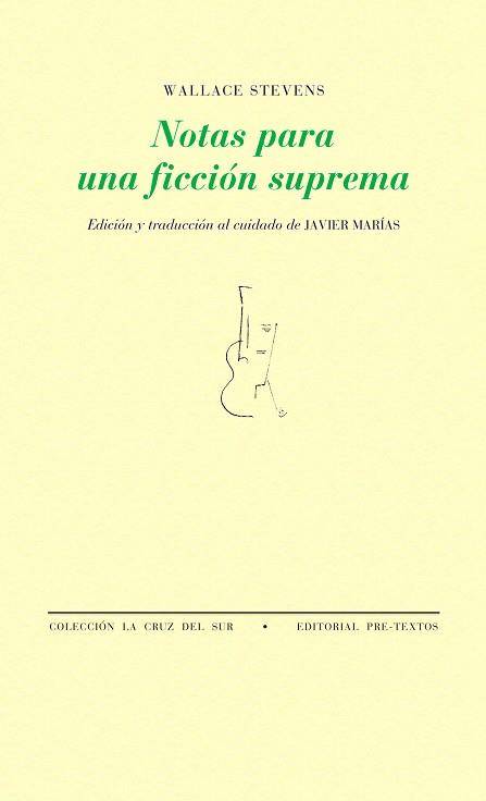 NOTAS PARA UNA FICCION SUPREMA | 9788481910995 | STEVENS, WALLACE