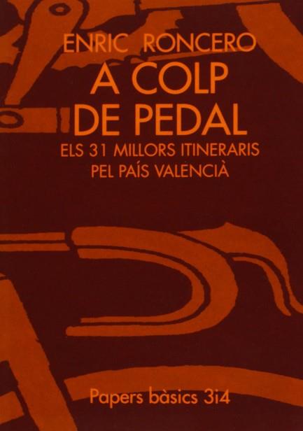 A COLP DE PEDAL | 9788475023892 | RONCERO, ENRIC