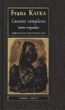 CUENTOS COMPLETOS KAFKA  C-4 | 9788477023258 | KAFKA, FRANZ